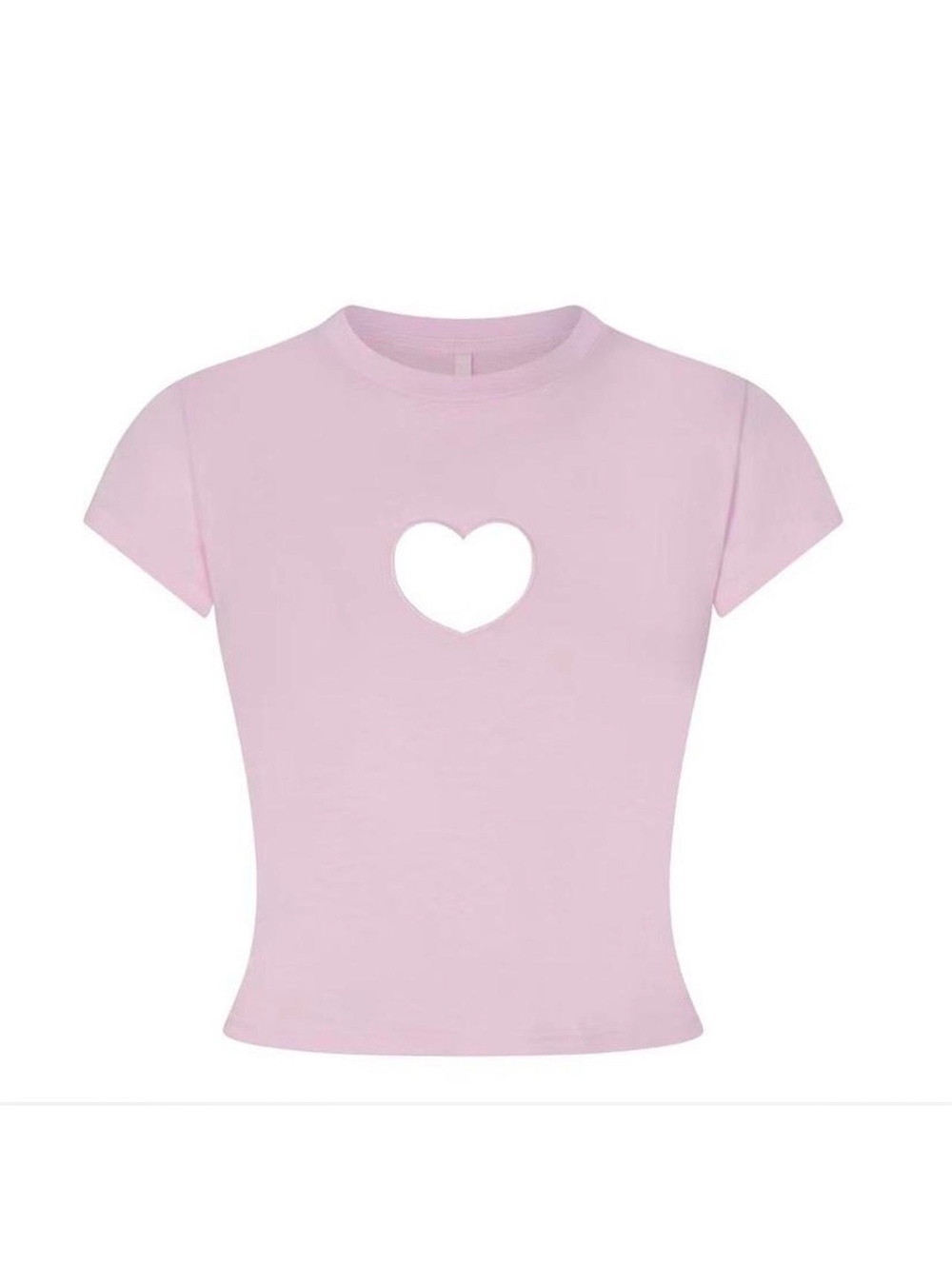 Skims Jersey Baby Heart Tee T Shirt